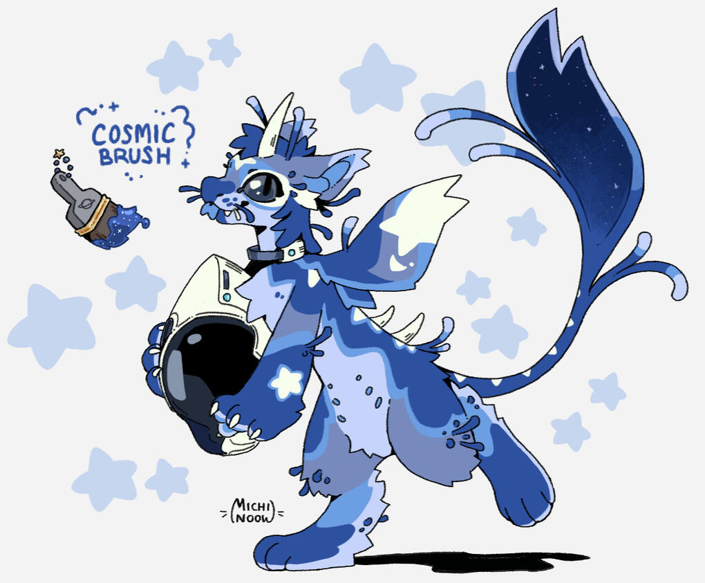 redesign of my fursona
