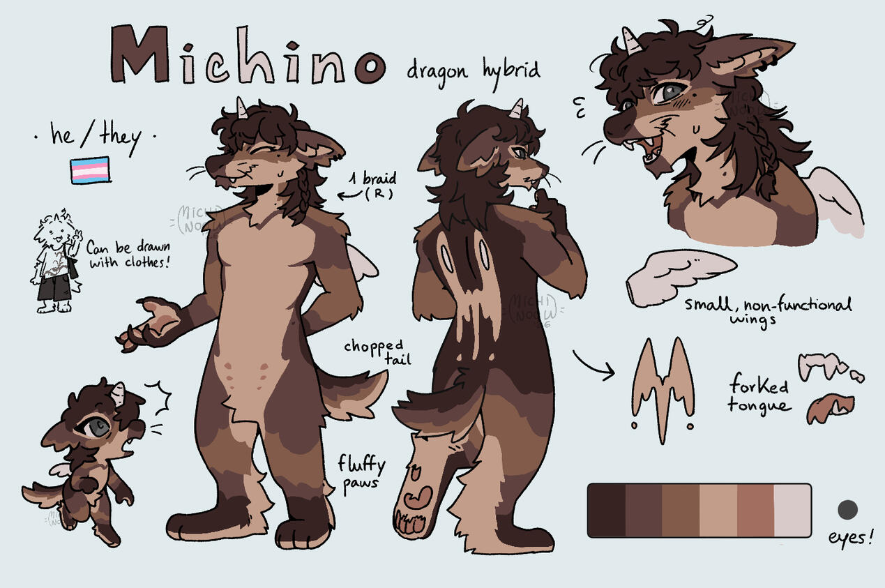my fursona's ref ^^